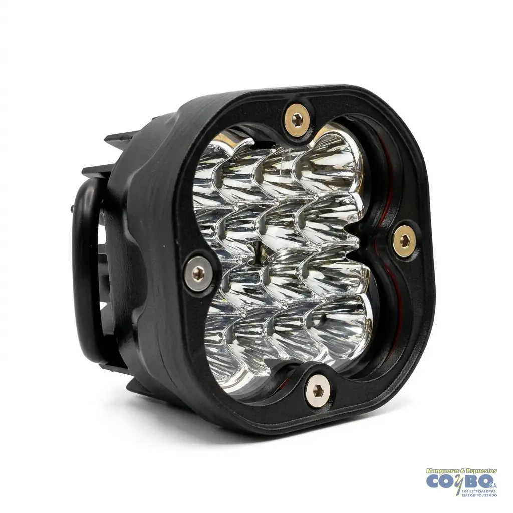 LAMPARA TRAB.CUAD.9LED BLANCA MV UNIDAD - Miniatura 2