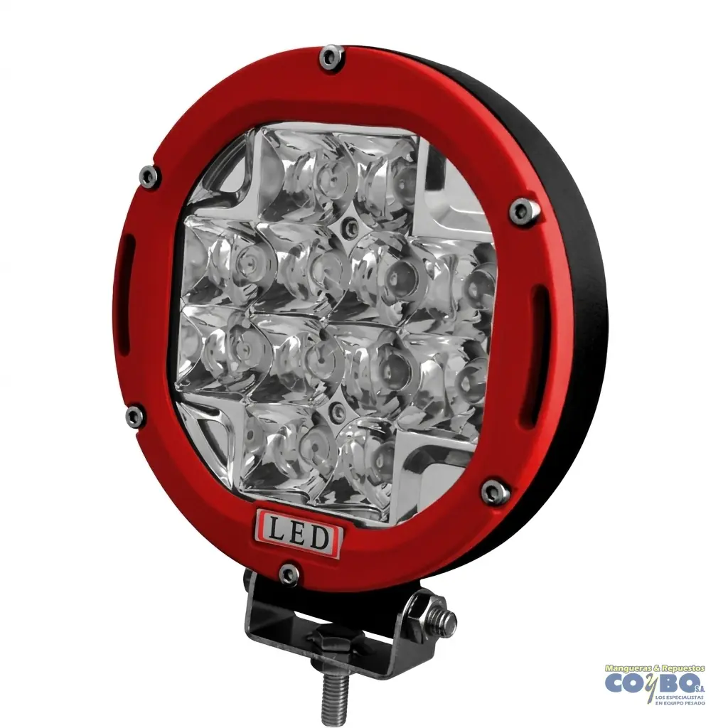 HALOGENO REDONDO 6" 12 LED MV UNIDAD - Imagen 1