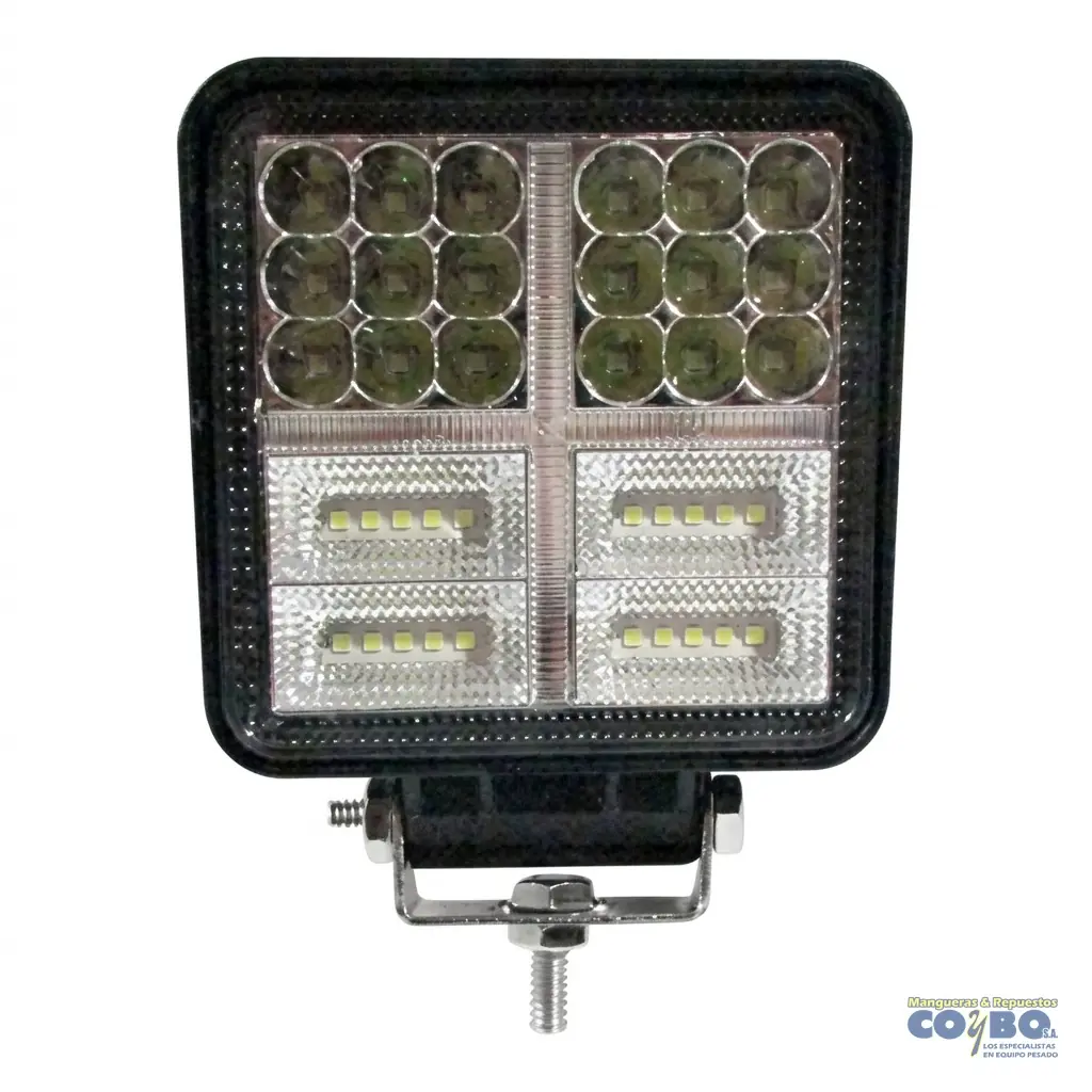 LAMP.CUADRD.16 LED AMBAR 4500 MV UNIDAD - Imagen 1