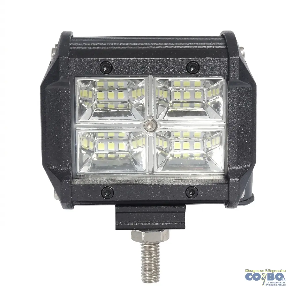 LAMP. CUADRAD.12 LED MV UNIDAD - Imagen 1