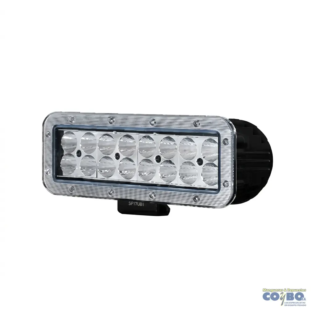 LAMP.RECT. 9.5" 16 LED BLANCO UNIDAD - Imagen 1