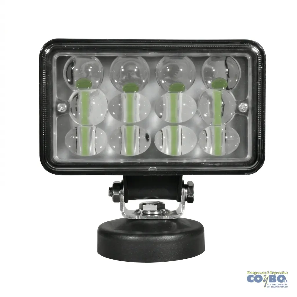 LAMP RECT  DE TRABAJO 12 LED BL. UNIDAD - Imagen 1