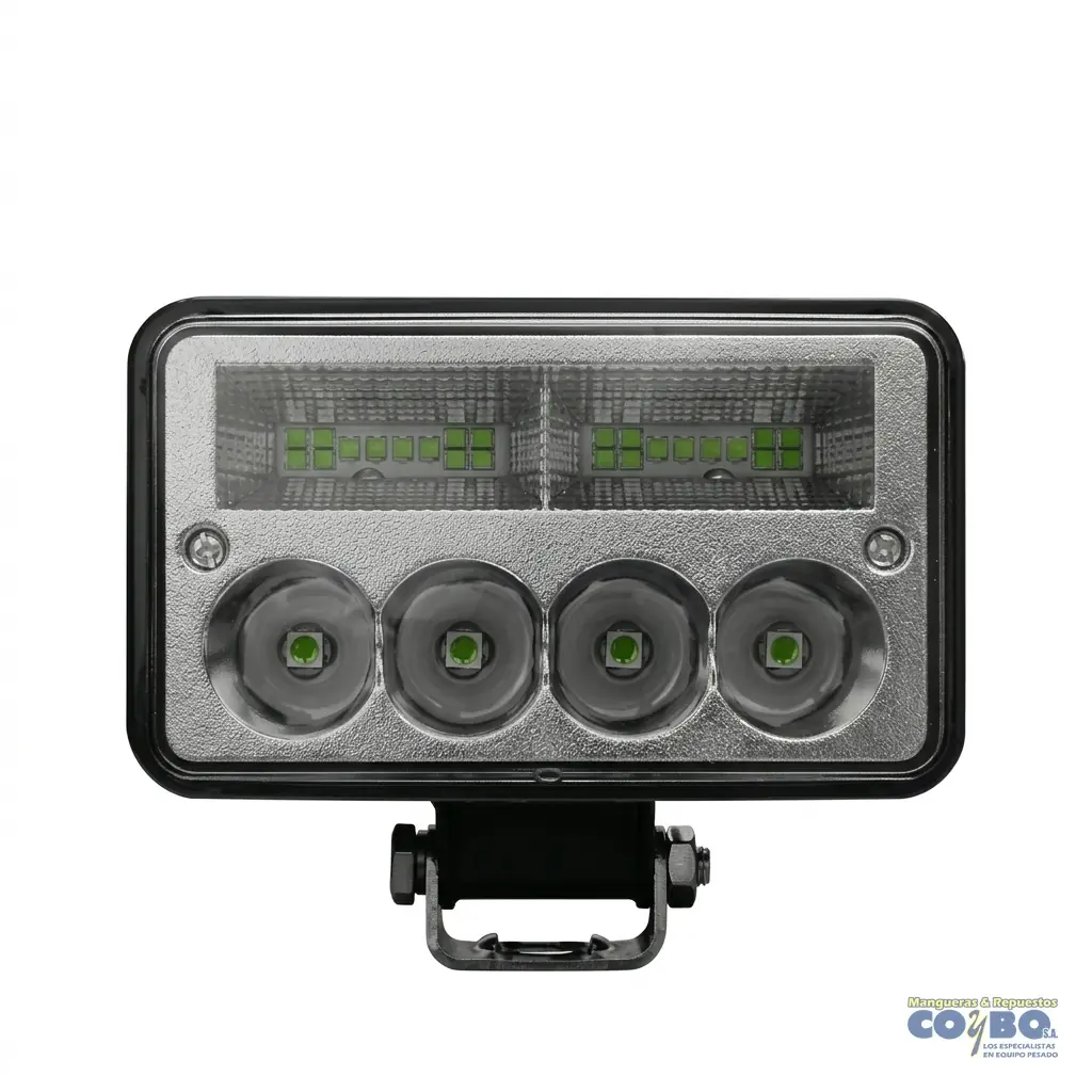 LAMP. RECT. 28 LED BLANCO UNIDAD - Imagen 1