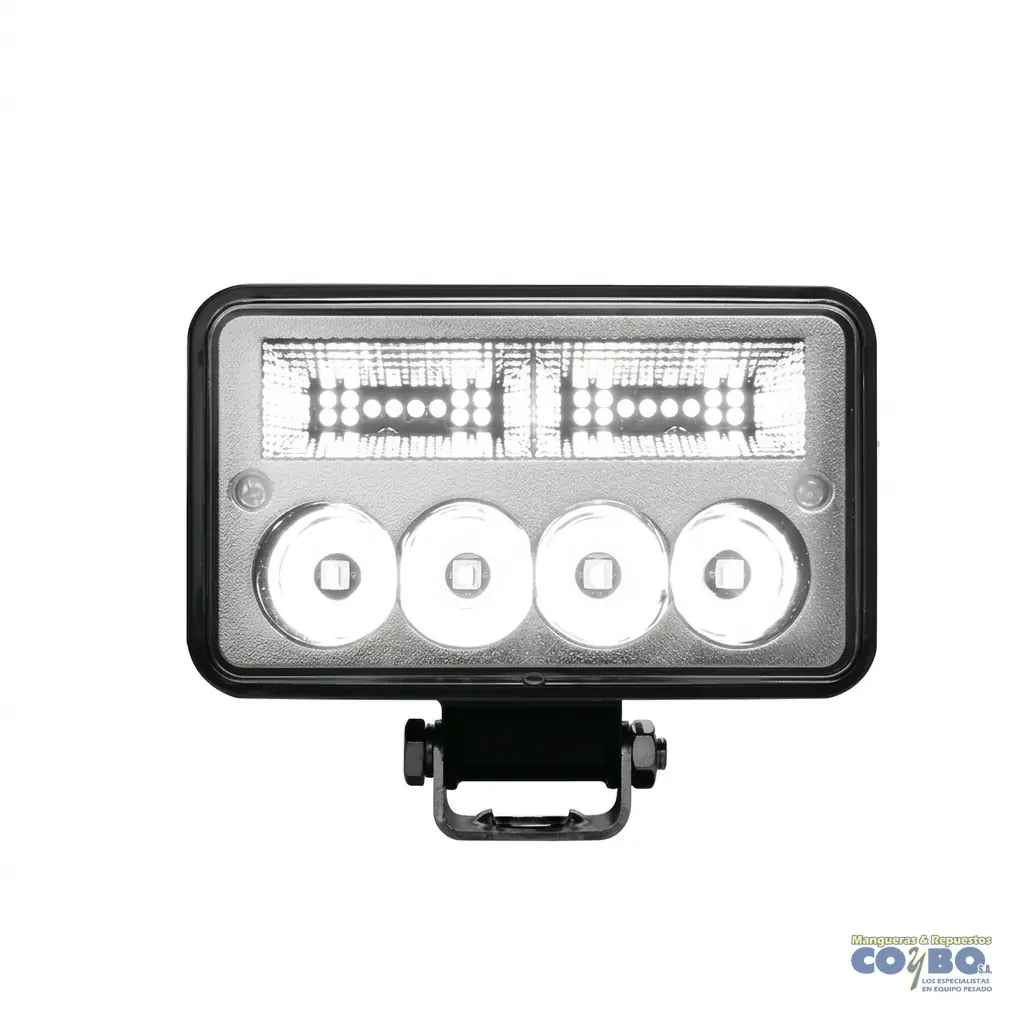LAMP. RECT. 28 LED BLANCO UNIDAD - Miniatura 2