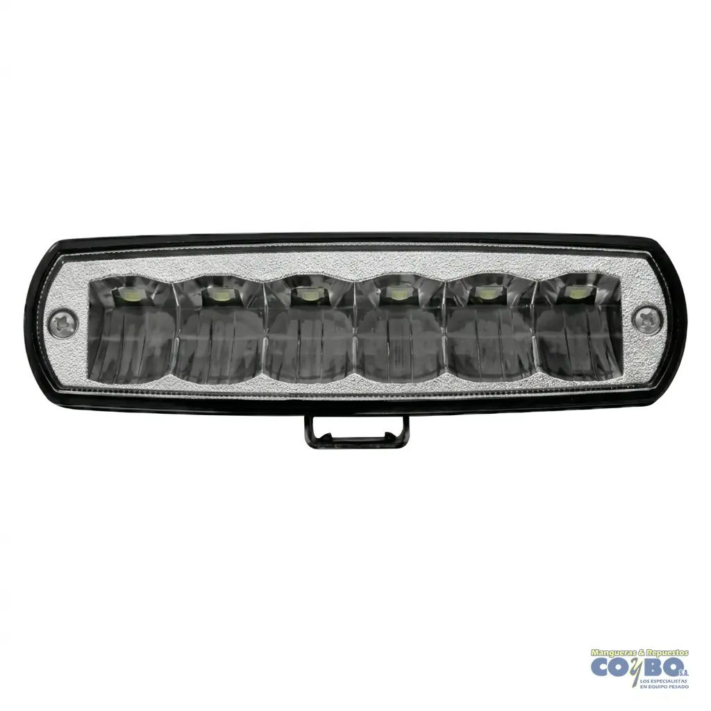 LAMP. RECT BLANCA 6 LED UNIDAD - Imagen 1