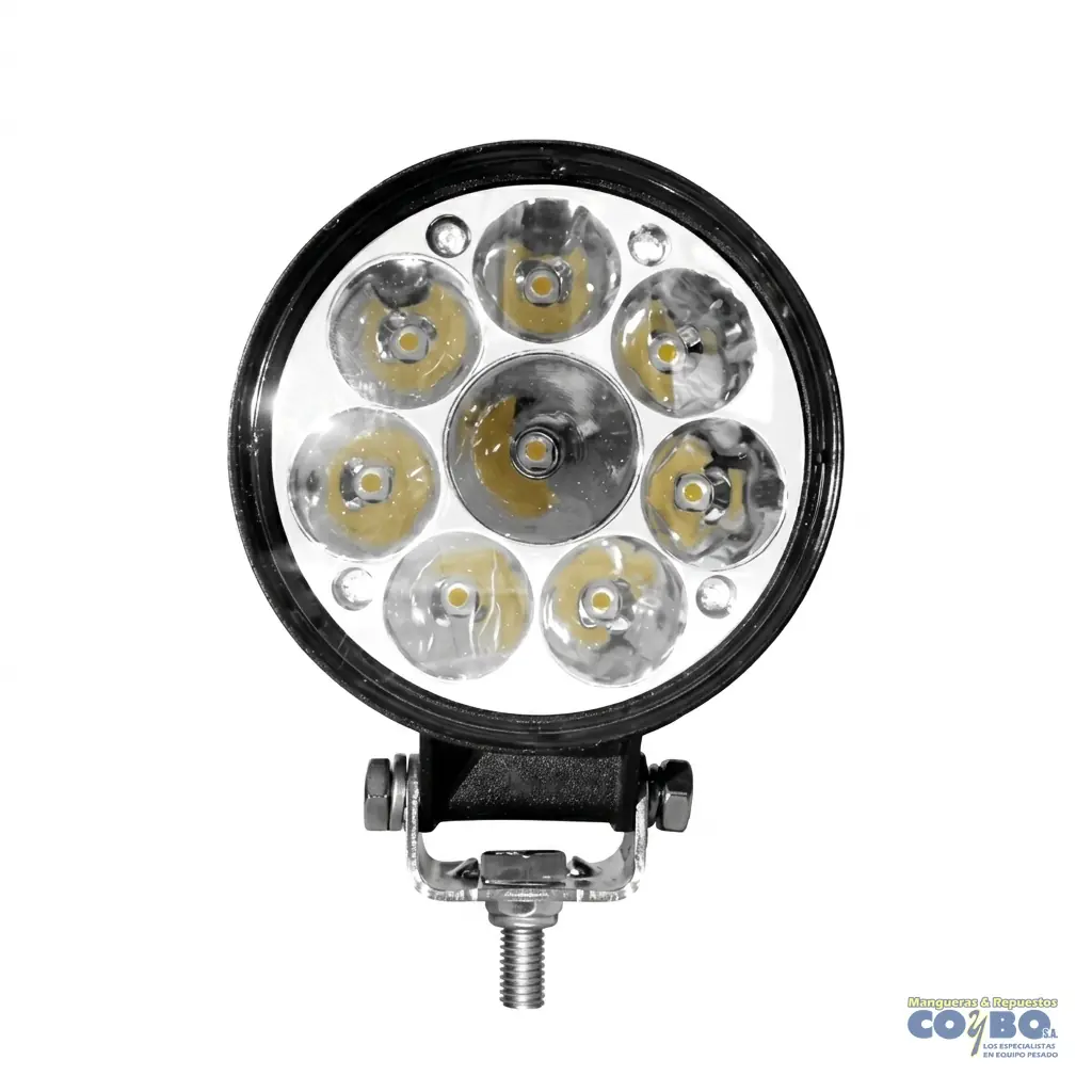 LAMP.RED 10" 8 LED BLANCO LUZ DE PUNTO F - Imagen 1