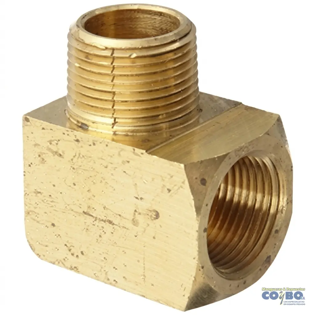 CODO NIPLE 90 H NPT 3/4 A M 3/4 116B - Miniatura 4