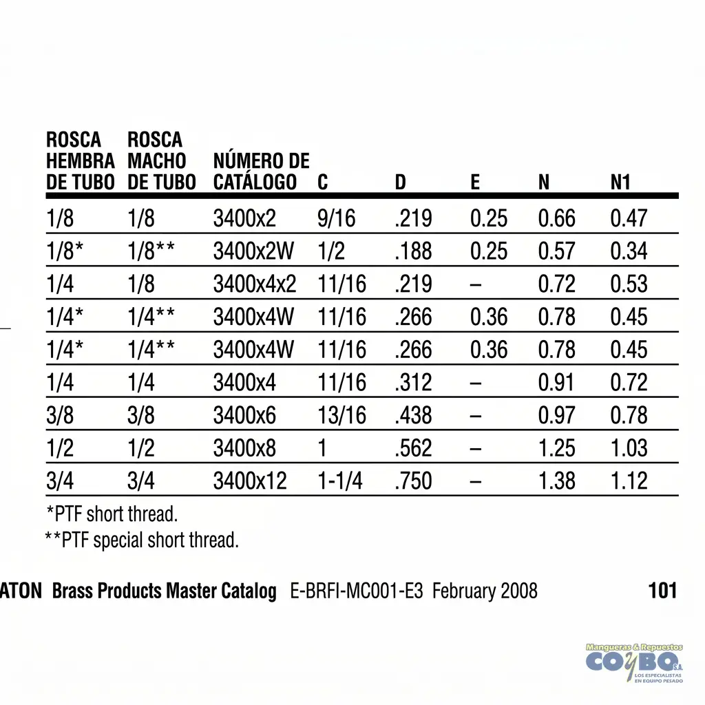 CODO NIPLE 90 H NPT 1/2 A M 1/2 116B - Miniatura 3