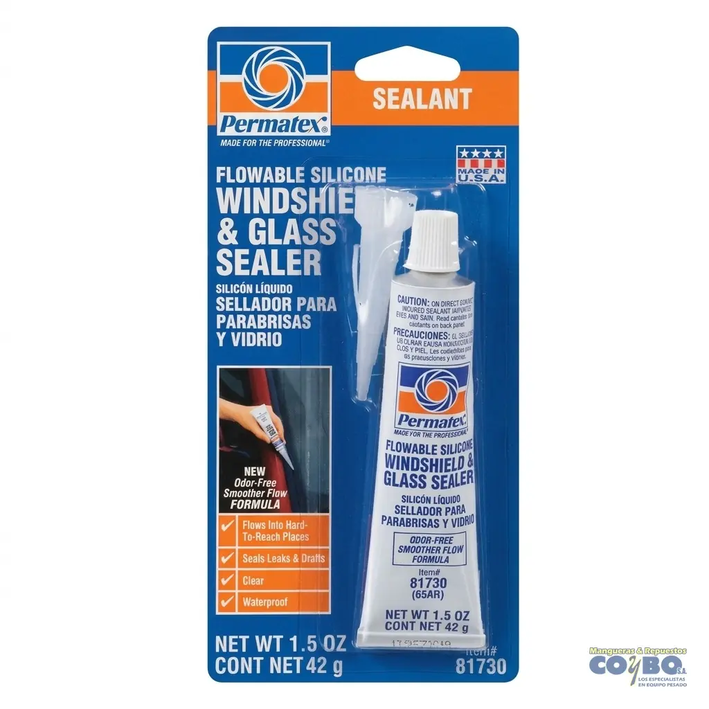 SILICON TRANSPARENTE 70ML - Imagen 1