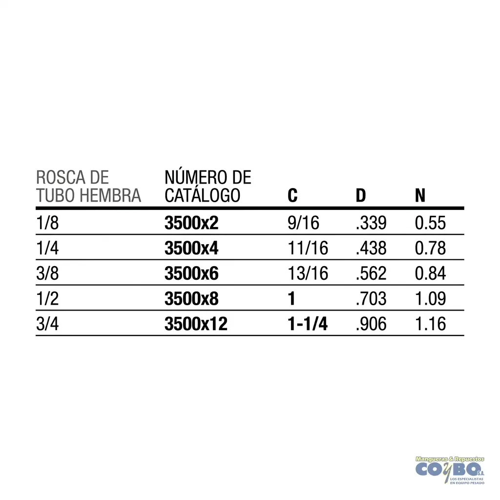 CODO 90 H NPT 1/8 A H NPT 1/8 100B - Miniatura 3