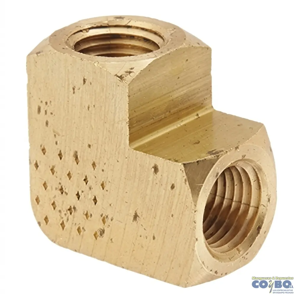 CODO 90 H NPT 1/4 A H NPT 1/4 100B - Imagen 1