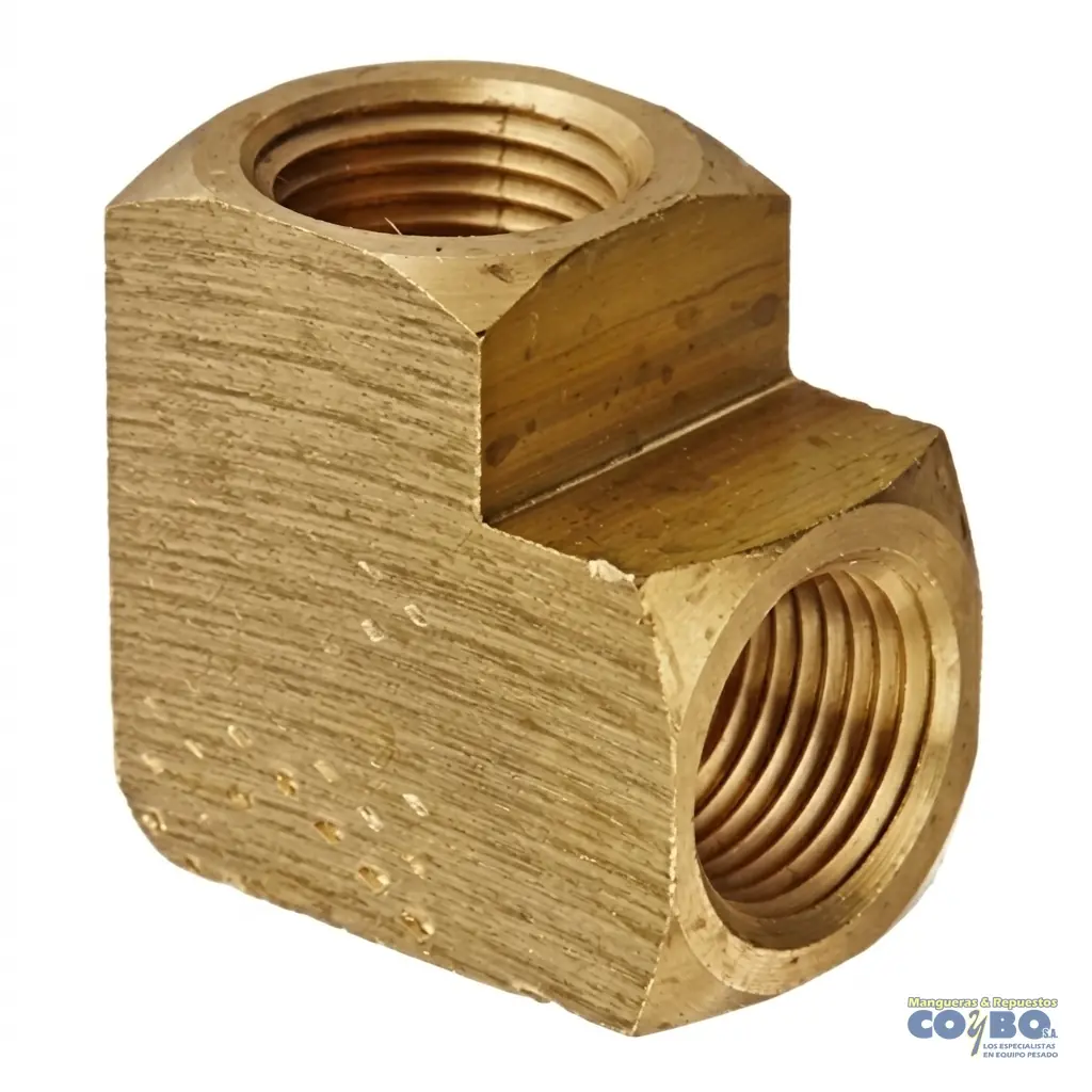 CODO 90 H NPT 3/8 A H NPT 3/8 100B - Imagen 1