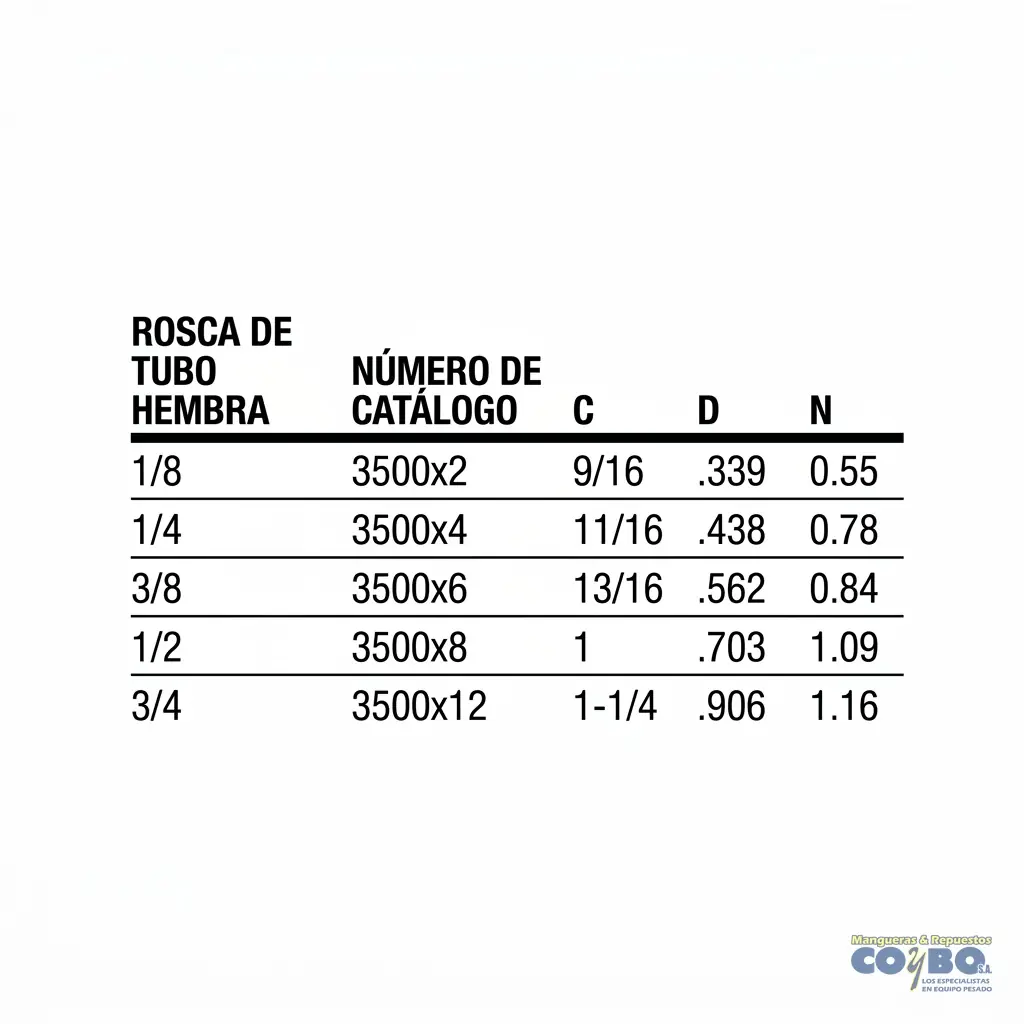 CODO 90 H NPT 3/8 A H NPT 3/8 100B - Miniatura 3