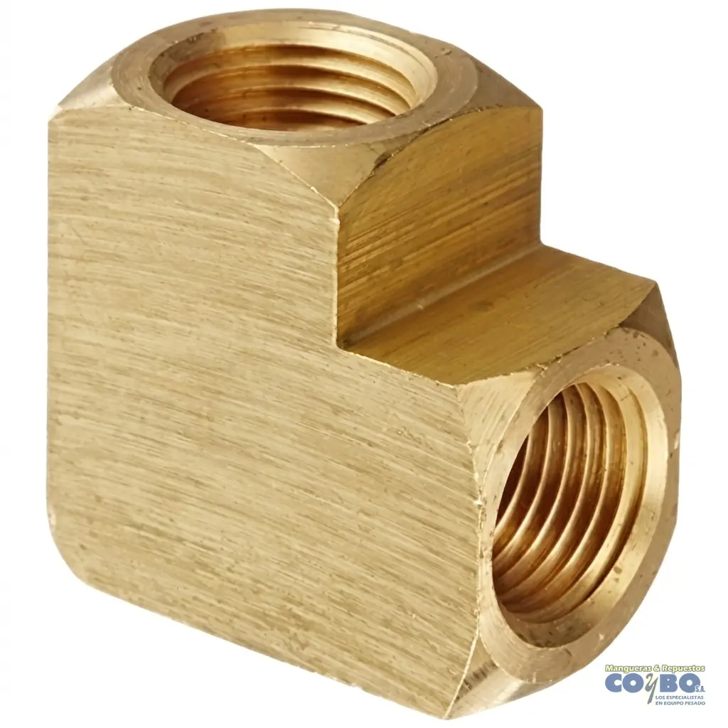 CODO 90 H NPT 1/2 A H NPT 1/2 100B - Imagen 1