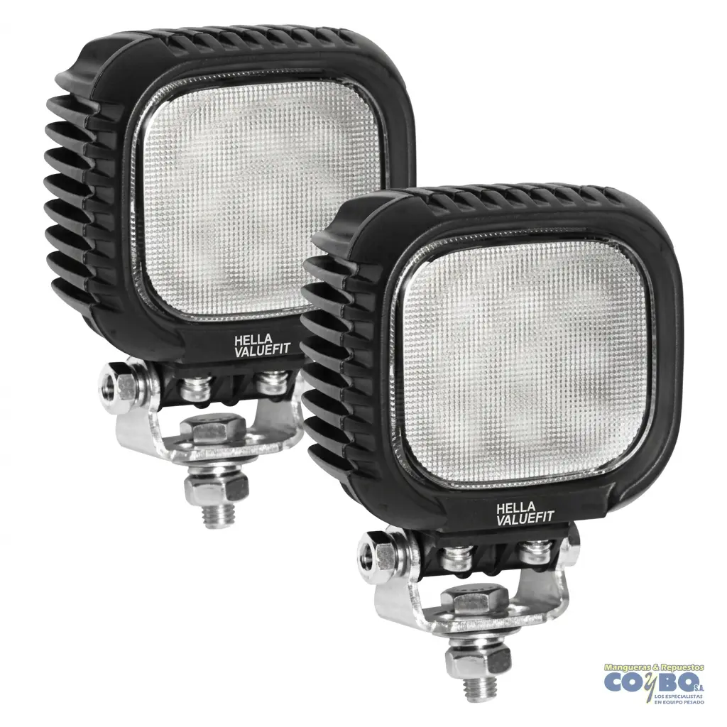 HALOGENO CUADRADO 3X3 9LED M.V JUEGO - Imagen 1