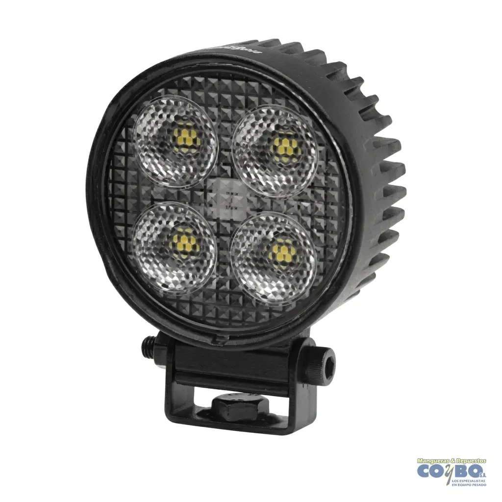 HALOGENO REDONDO 3" 4 LED MV UNIDAD - Imagen 1