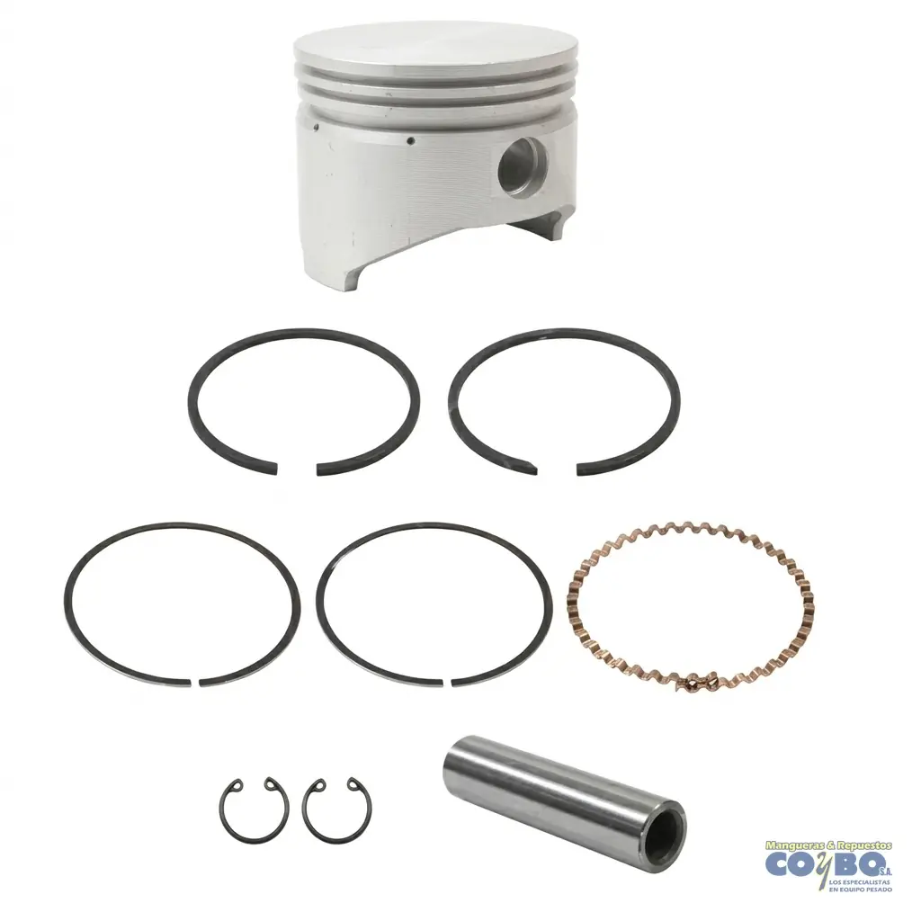 PISTON COMPRESOR C/ANILLOS CUMMINS 010 - Imagen 1