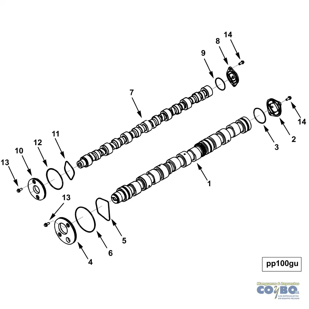 ORING DISTRIBUCION CUMMINS ISX - Miniatura 2