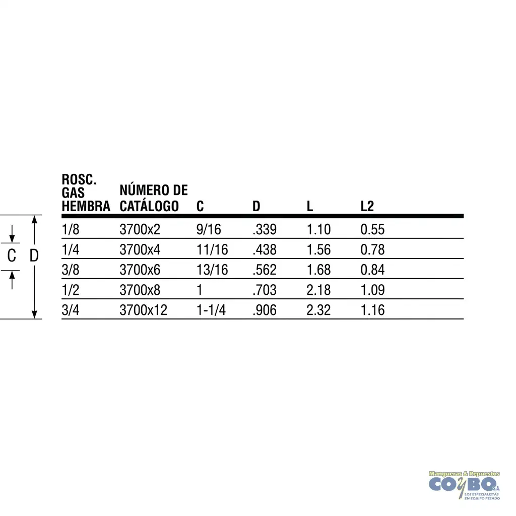 TE H NPT 1/4 101B - Miniatura 3