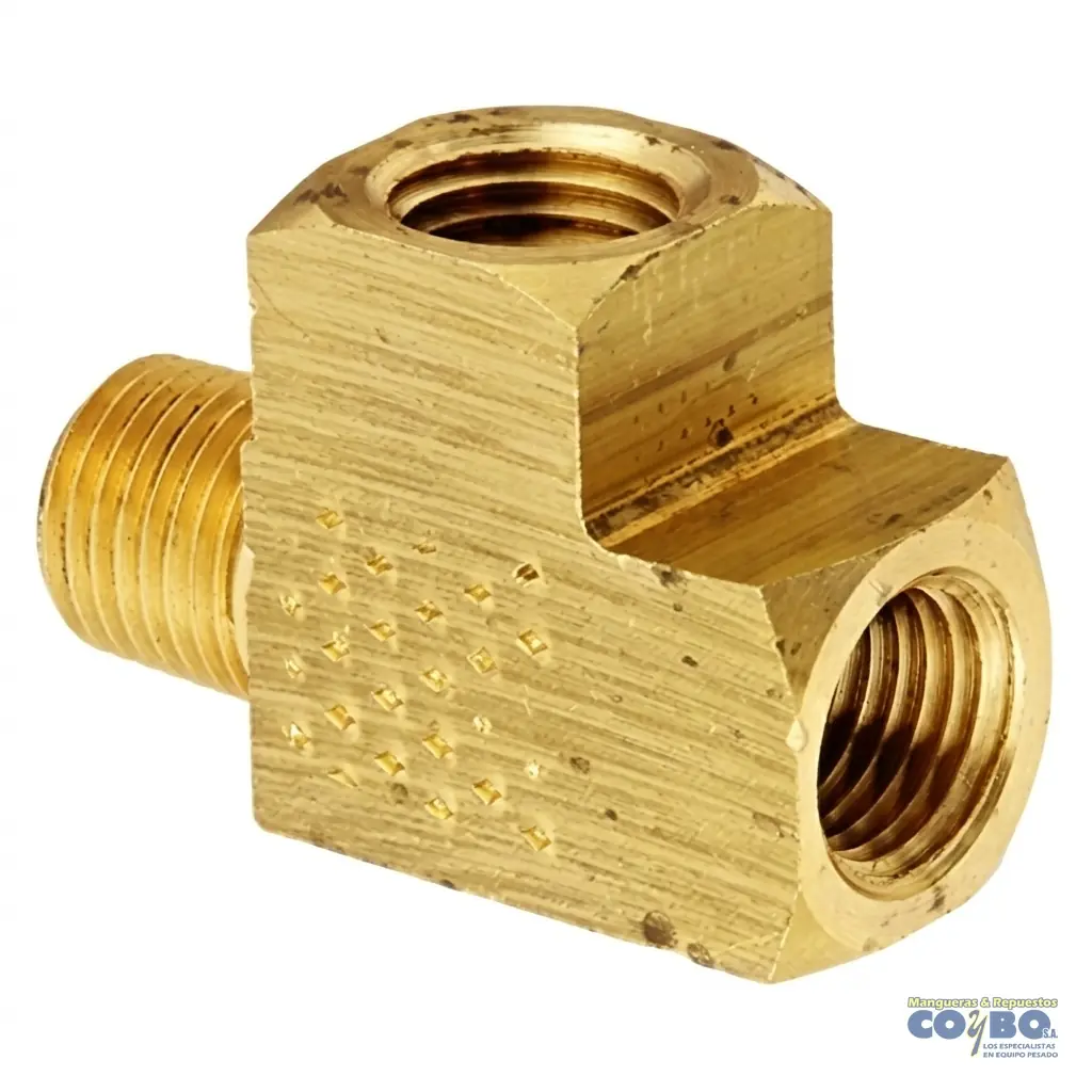 TE H NPT 1/4 H NPT 1/4 M - Imagen 1
