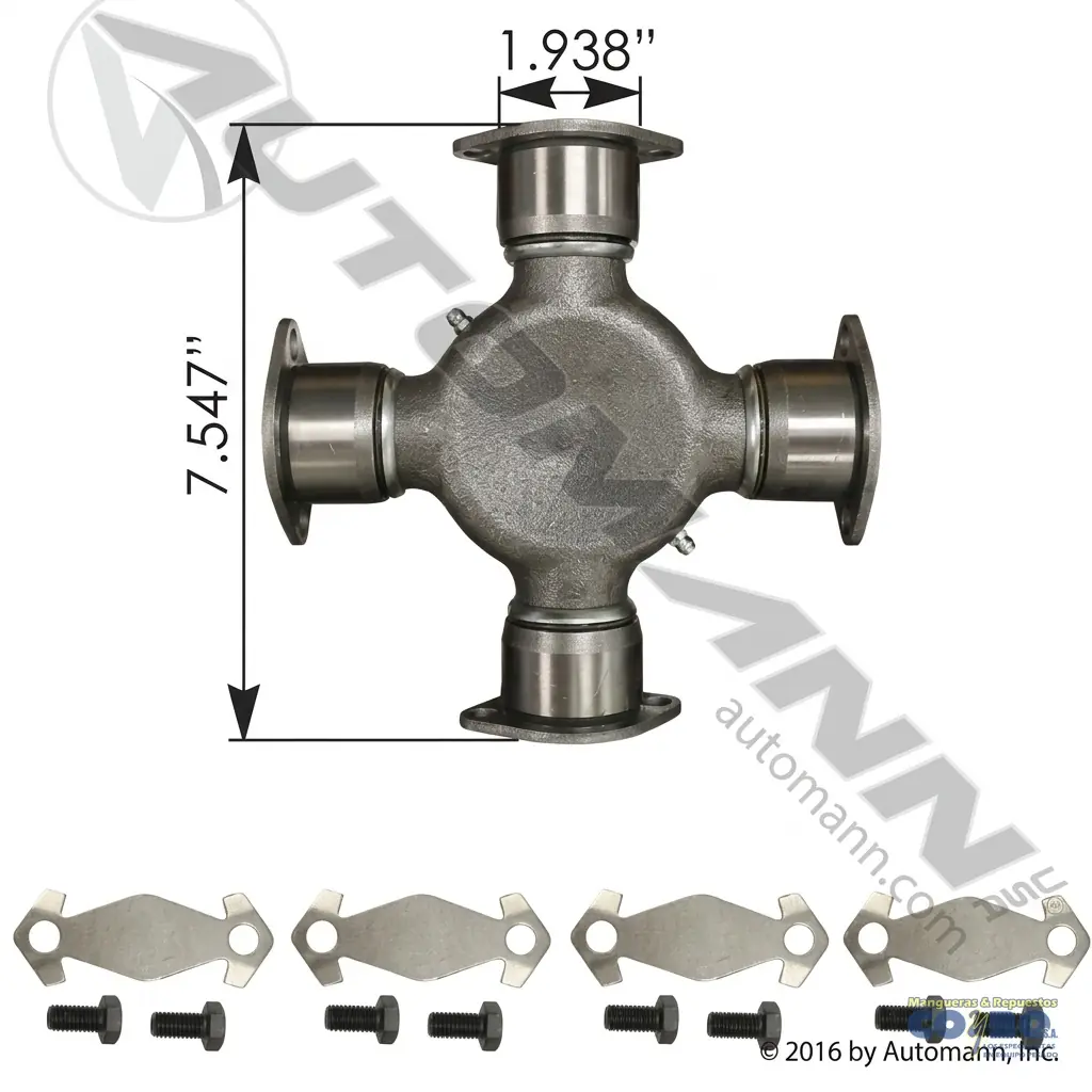 UNION BARRA D=1-15/16 L=7-35/64 (7.547") - Miniatura 2