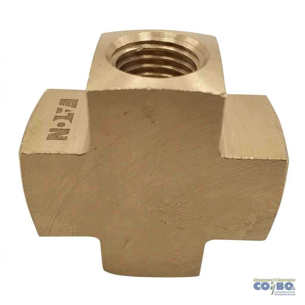 CRUZ H NPT 1/8 BRONCE 102B - Imagen 1