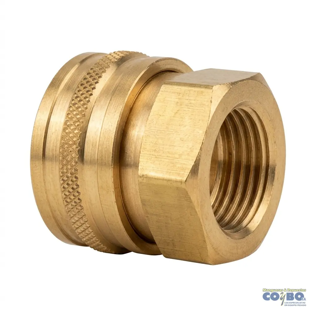 CONEC H RAPIDO P/AGUA 3/8 A H NPT 3/8 - Imagen 1