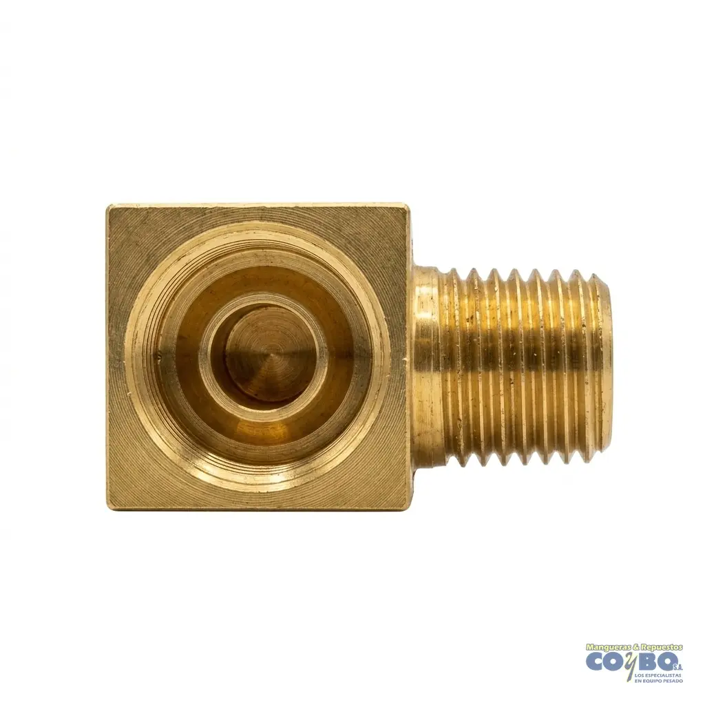 FITTING 90 H INVERTIDA 1/4 A M NPT - Imagen 1