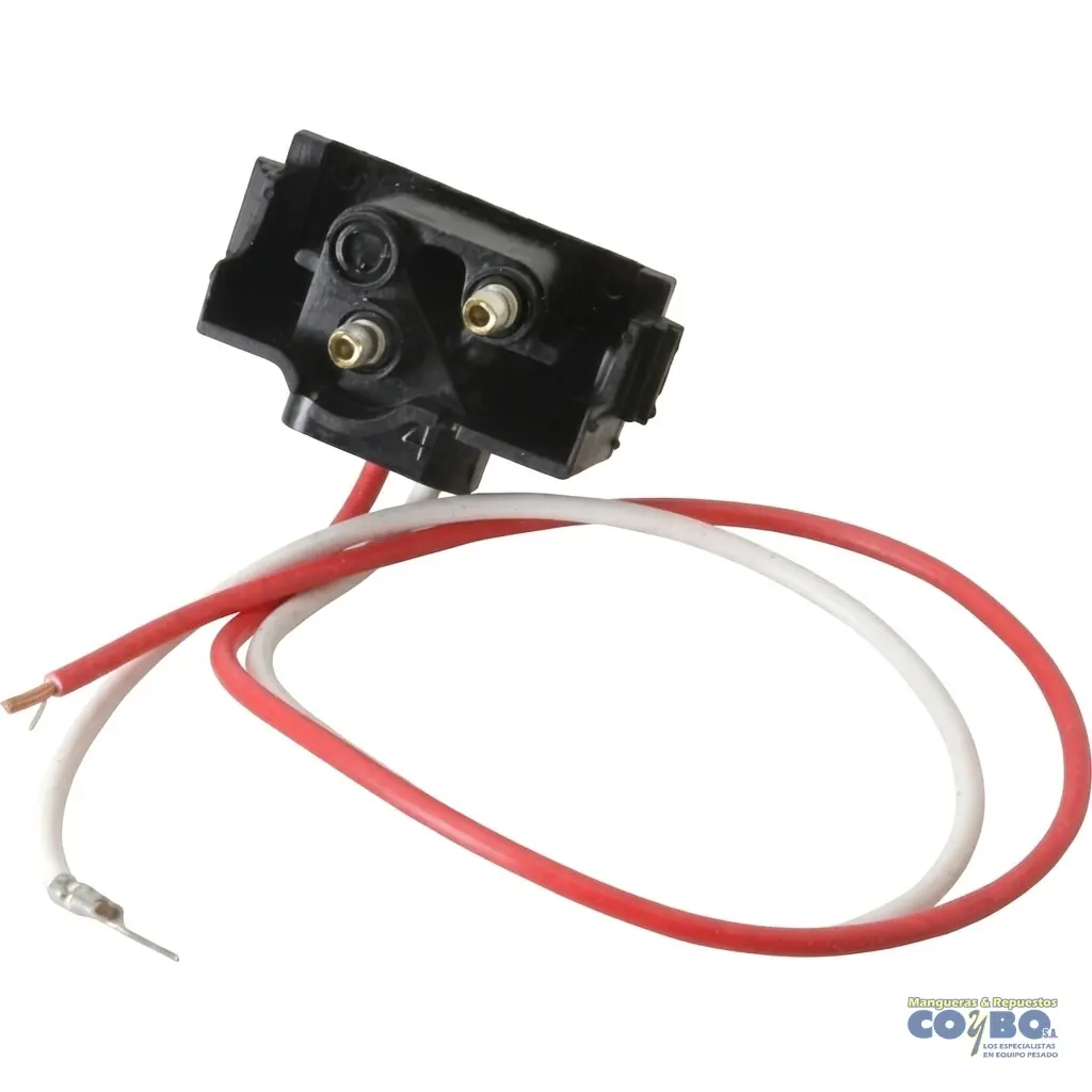 CONECTOR FAROL 2 PIN BASE ANCHA ***** - Imagen 1