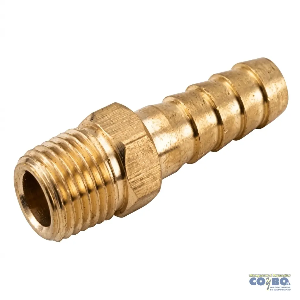 FITTING ESPIGA 1/2 A M NPT 3/4 - Imagen 1