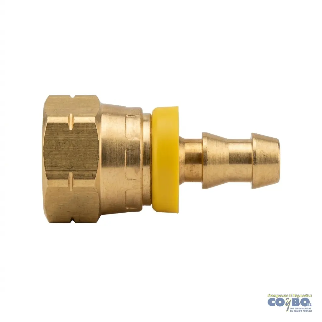 FITTING ESPIGA 3/8 A H FLARE 3/8 - Imagen 1