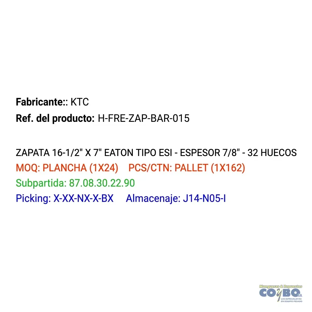 FIBRA P/FRENO 1X - Miniatura 2