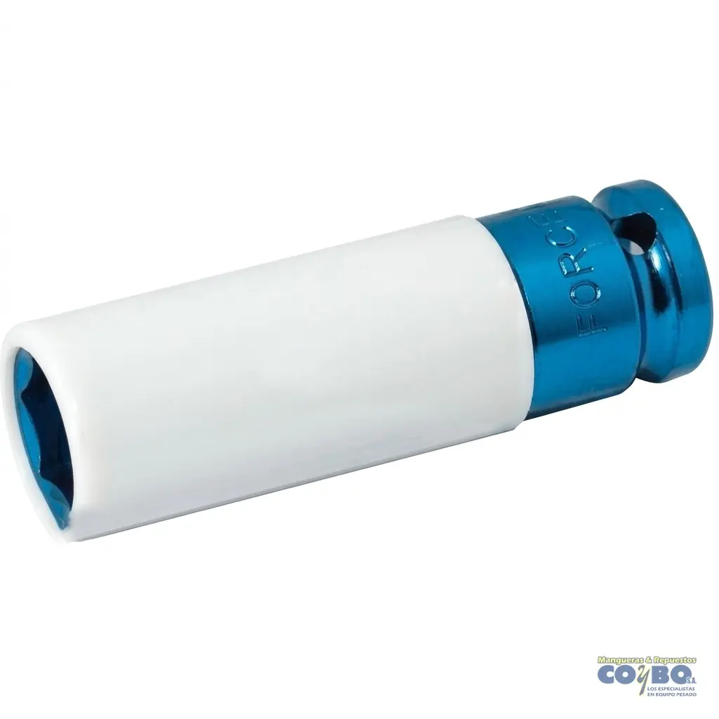 CUBO 17MM ESP 1/2 CORTO AZUL 6PTOS - Imagen 1