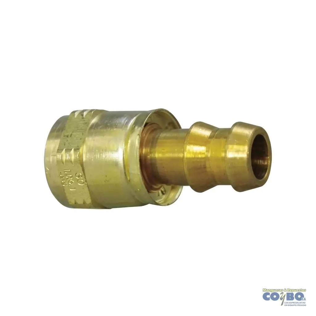 FITTING ESPIGA 3/8 A H JIC 3/8 - Imagen 1