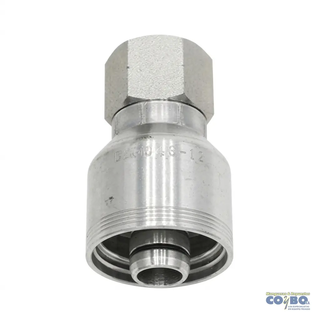 AC H 3/4 BSPP A MANG 3/4 R12 - Imagen 1