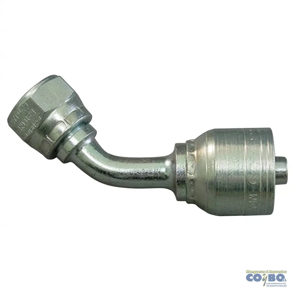 AC H 1" BSPP 45 A MANG 1" R12 - Imagen 1