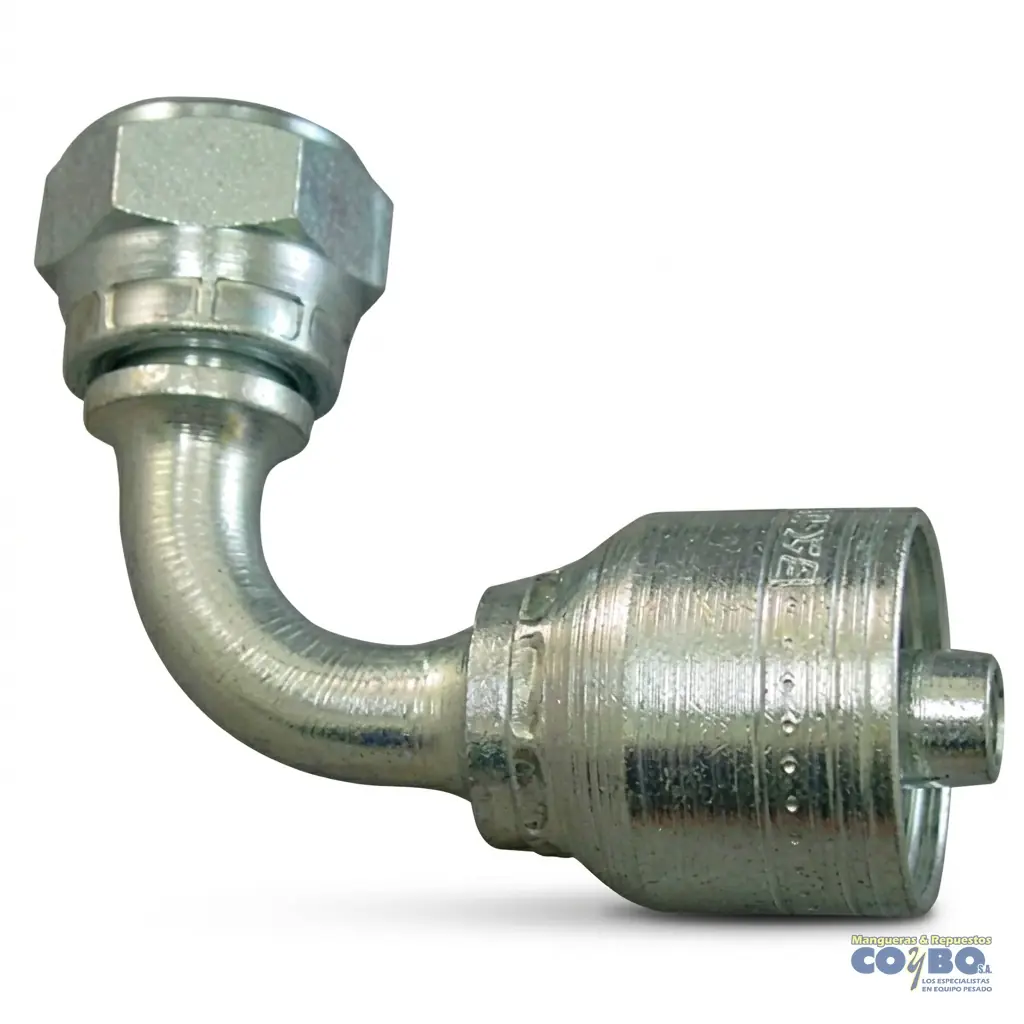 AC H 1" BSPP A MANG 1" R12 90° - Imagen 1