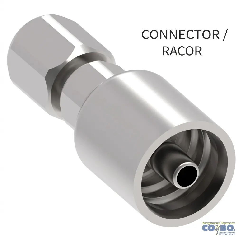 AC H JIC 1/2 A MANG TERMO R18 3/8 - Imagen 1