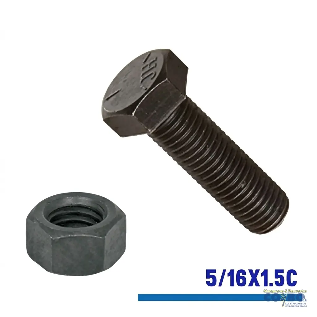 TORNILLO Y TUERCA GRADO 5 - Imagen 1