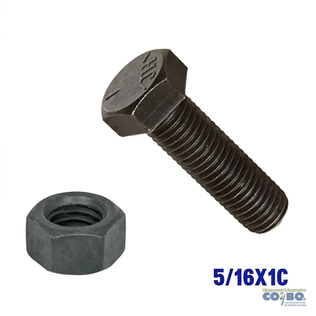 TORNILLO Y TUERCA GRADO 5 - Imagen 1