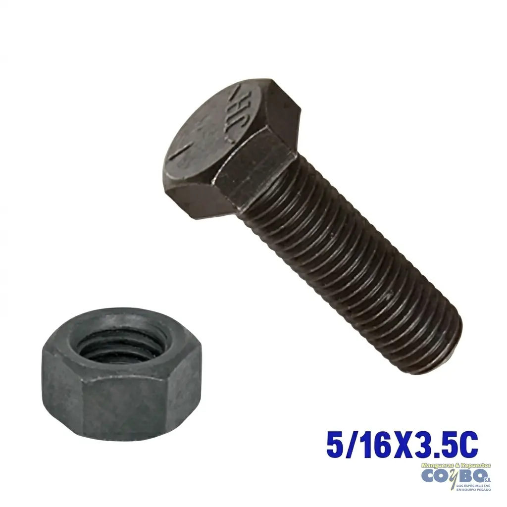 TORNILLO Y TUERCA GRADO 5 - Imagen 1