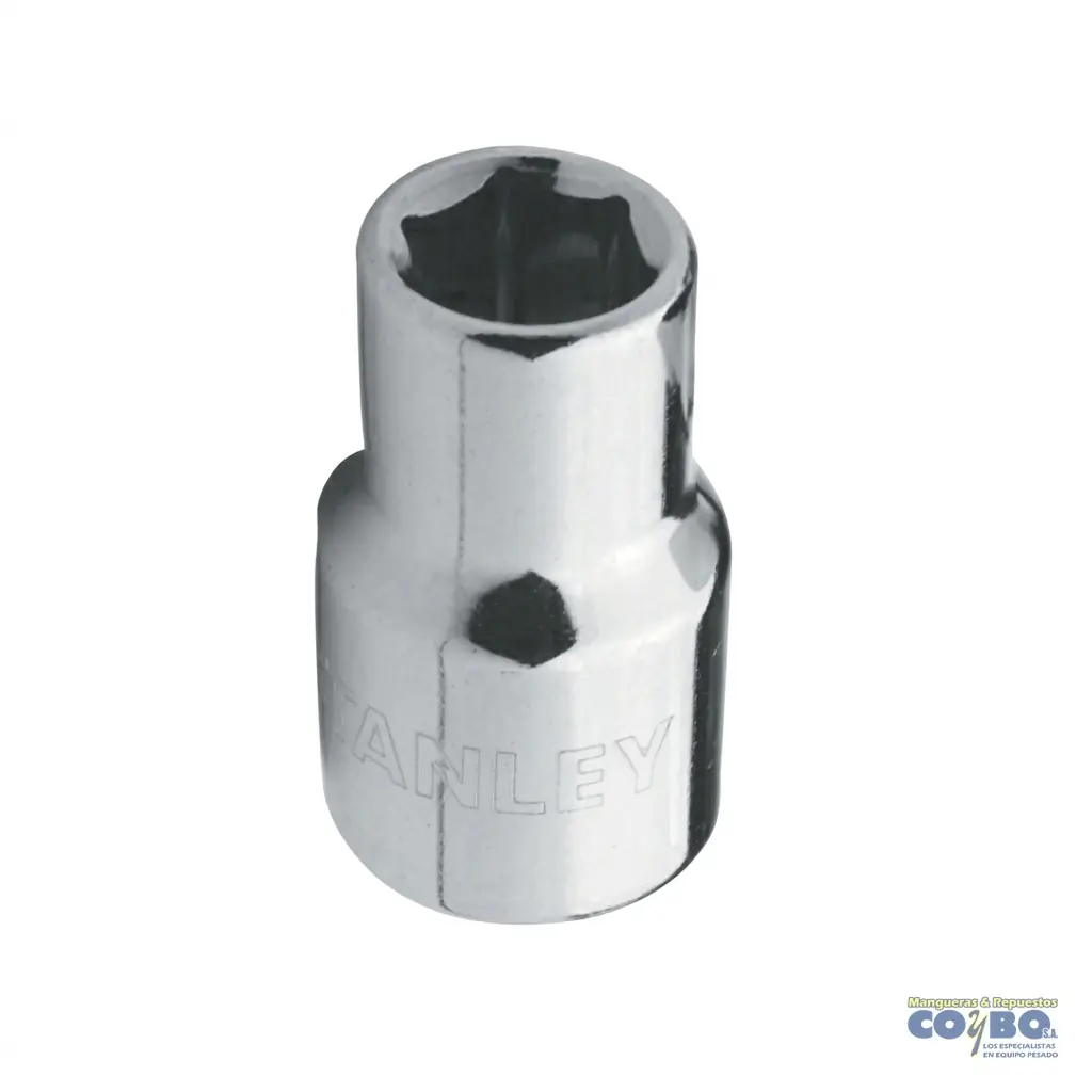 CUBO 9MM ESP 1/4 CORTO CROMADO 6PTOS - Imagen 1