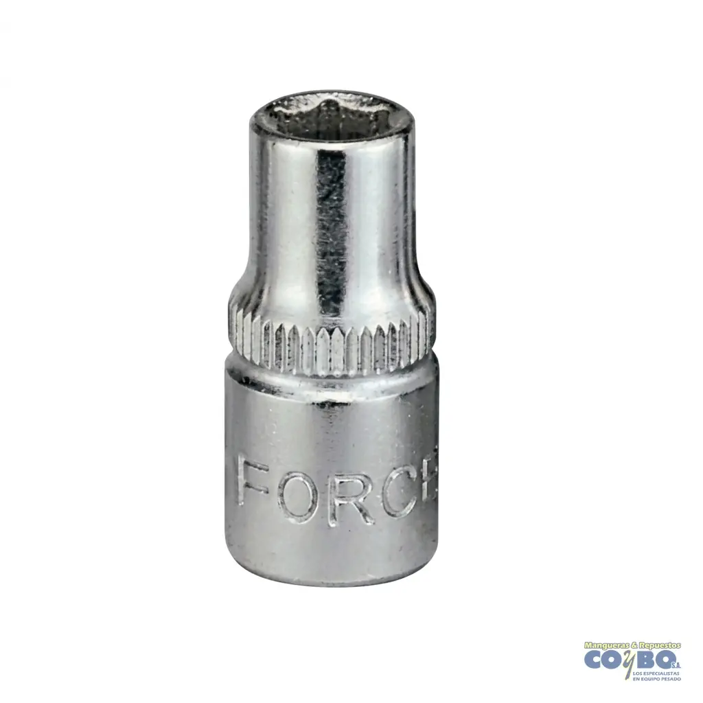 CUBO 5/32 ESP 1/4 CORTO CROMADO 6PTOS NP - Imagen 1