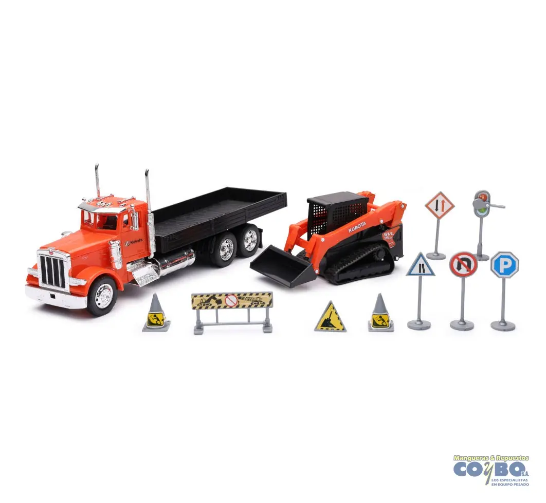 JUGUETE CAMION PETER TANDEM ROJO PLATAF