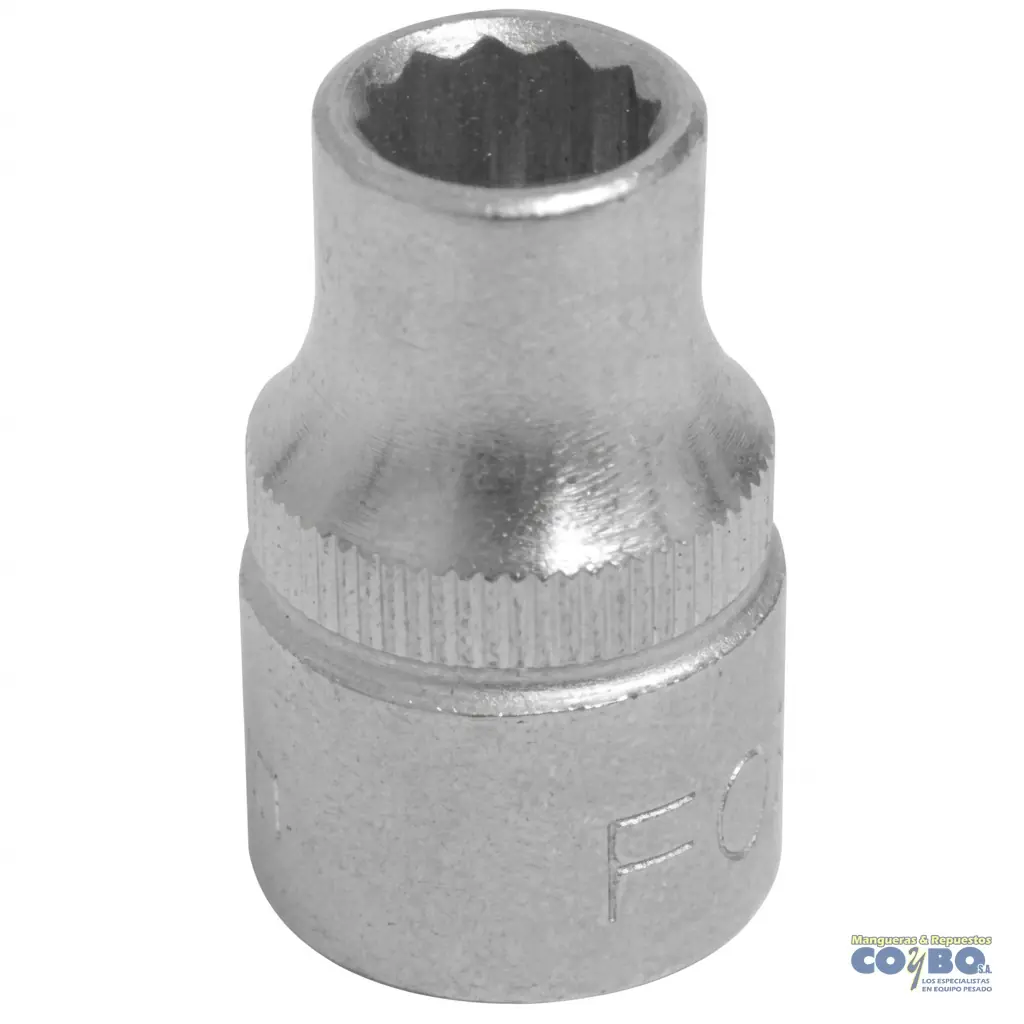 CUBO 11MM ESP 1/4 CORTO CROMADO 12PTOSNP - Imagen 1
