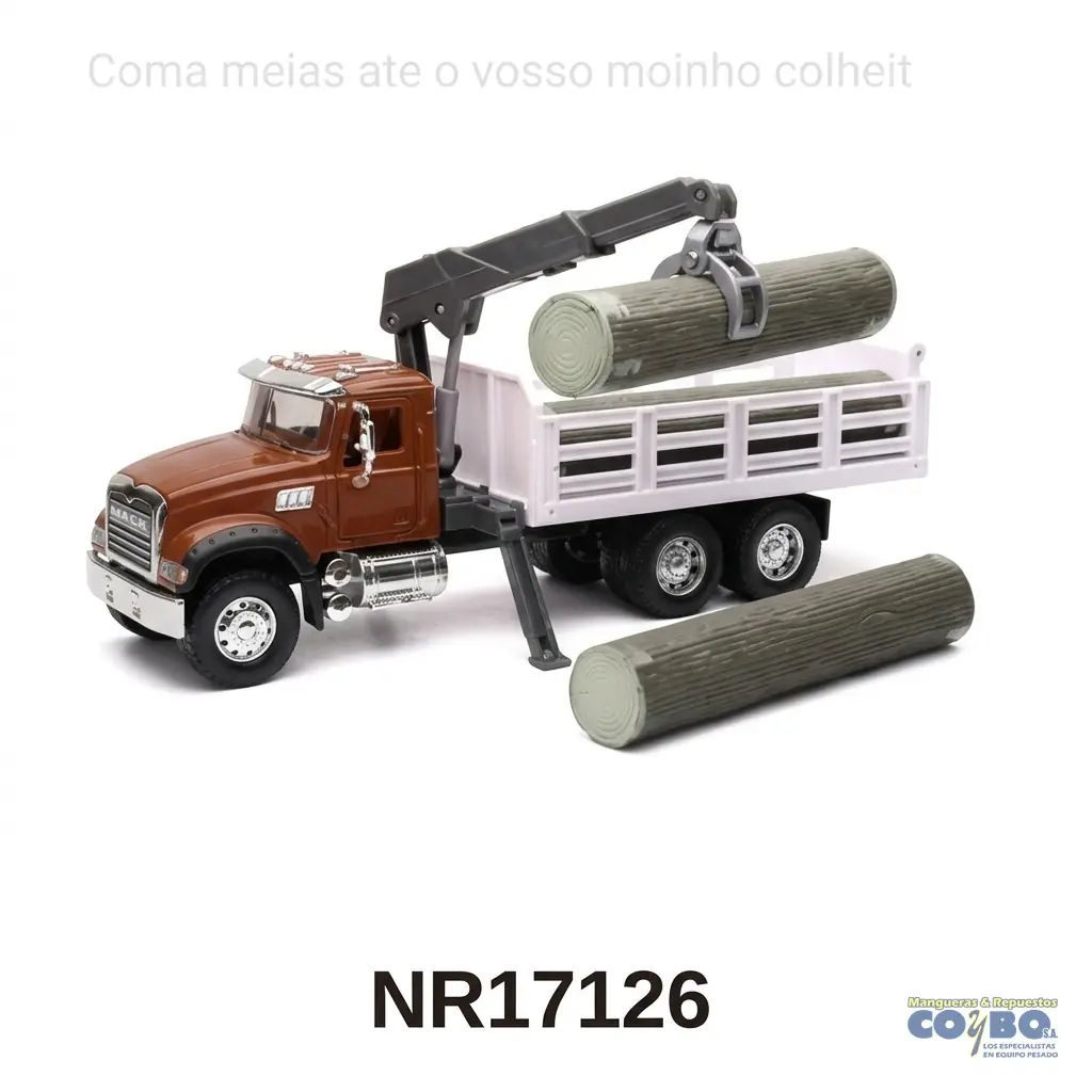 JUGUETE CAMION MACK TRONCOS