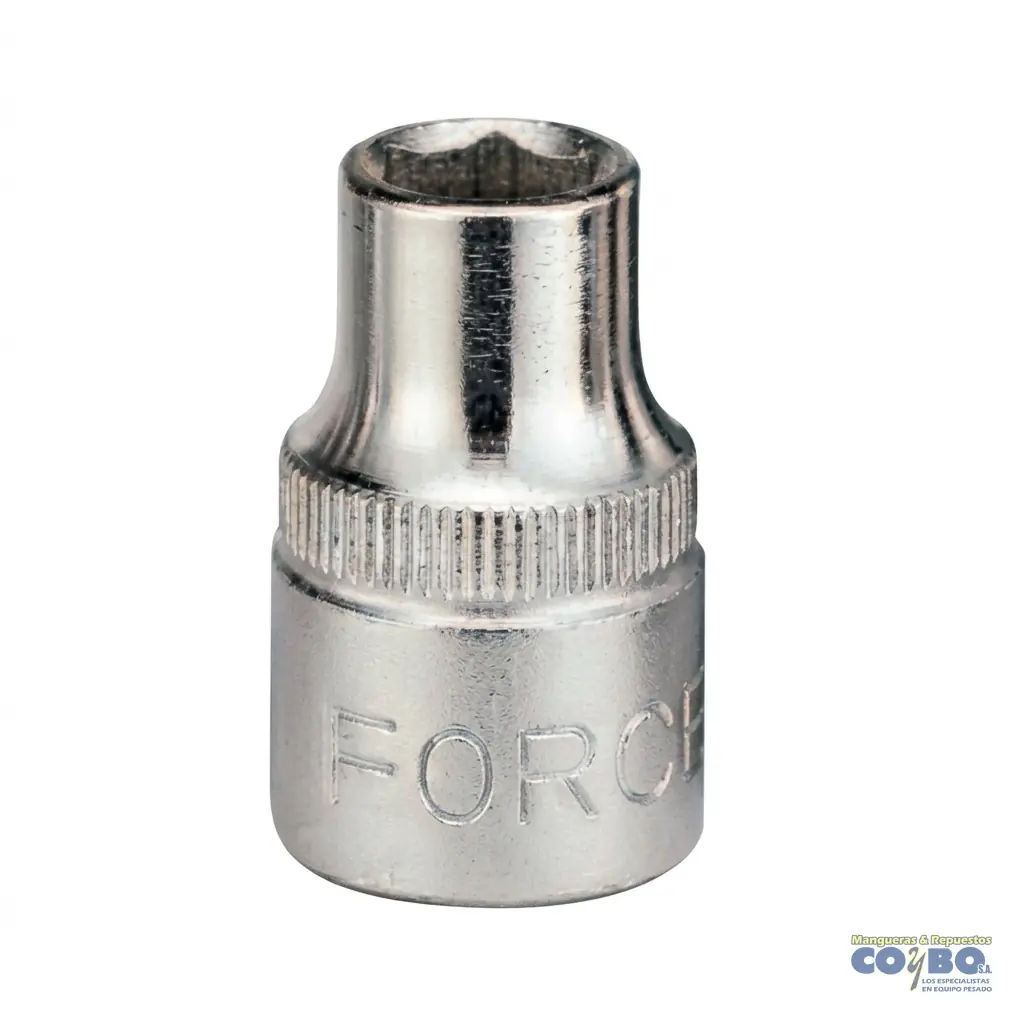 CUBO 15MM ESP 3/8 CORTO CROMADO 6PTOS - Imagen 1