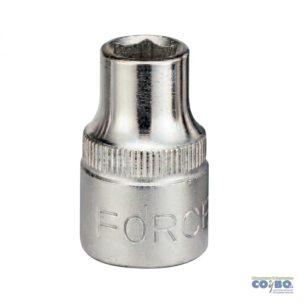CUBO 5/8 ESP 3/8 CORTO CROMADO 6PTOS NP - Imagen 1