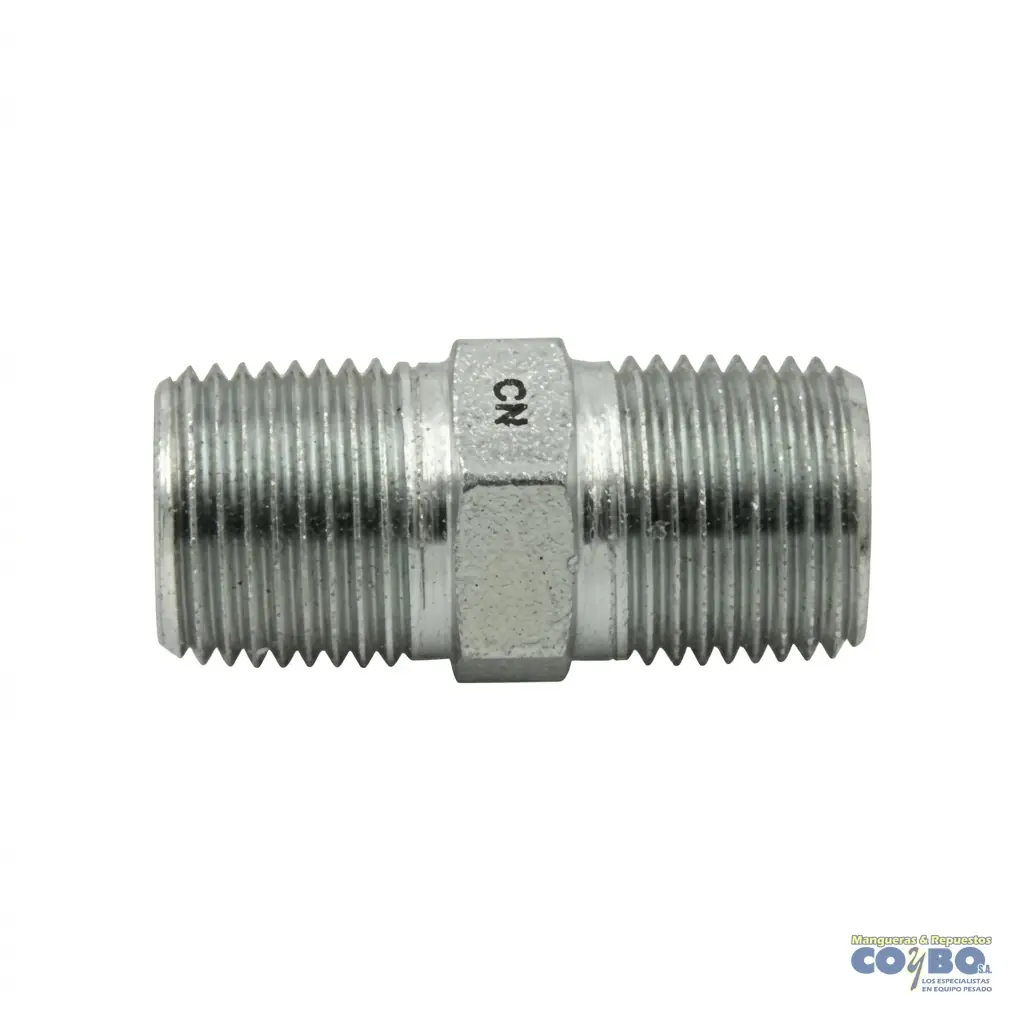 NIPLE C3069 HIERRO HEXAGONAL NPT 3/4 - Imagen 1