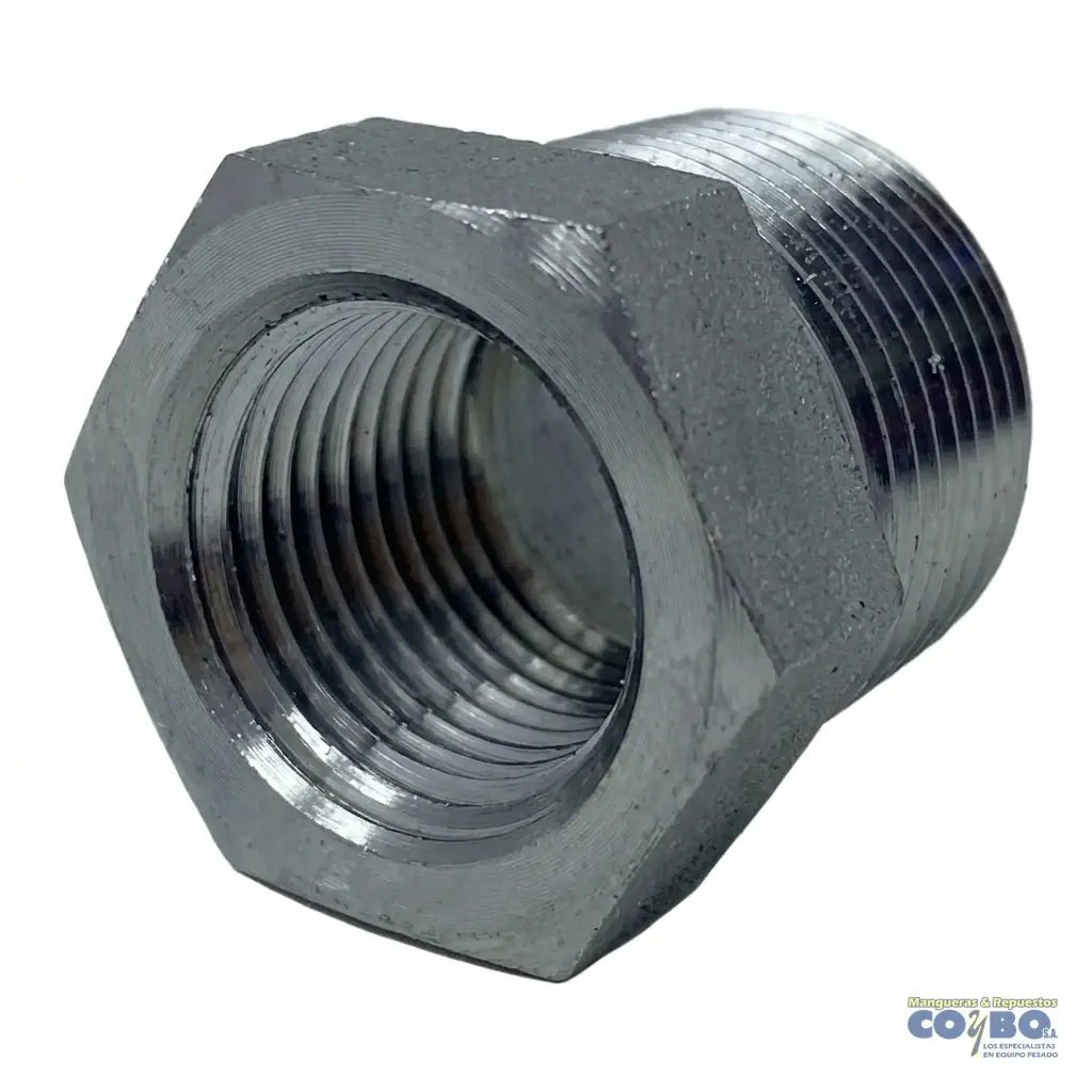BUSHING C3109 HIERRO M NPT 3/8-H NPT 1/8 - Imagen 1